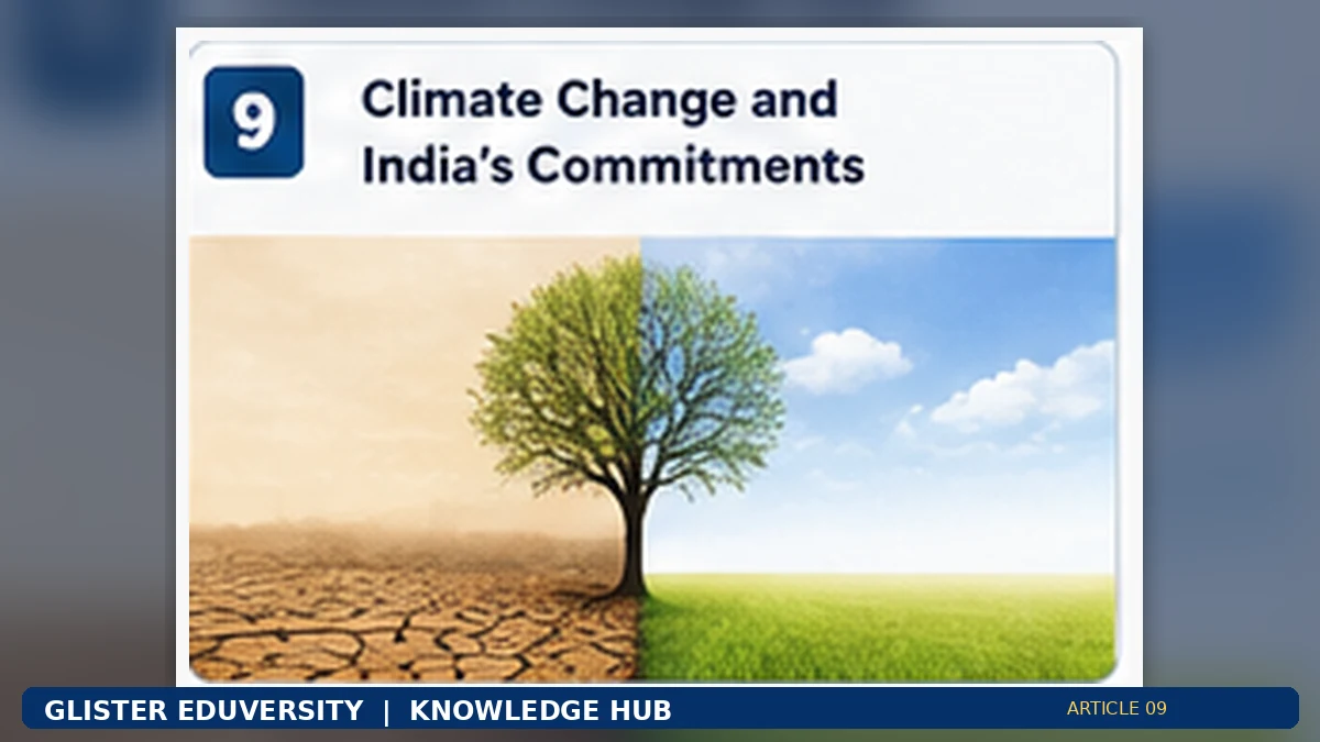 Climate Change and India's Commitments: From Targets to Implementation