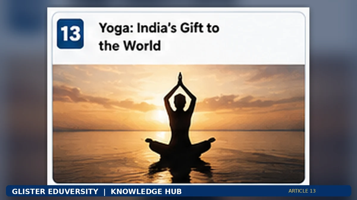 Yoga: India's Global Contribution to Well-Being