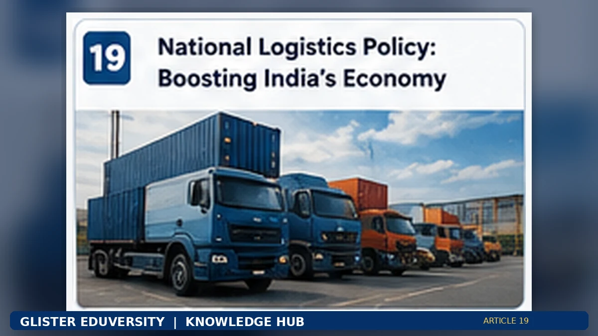 National Logistics Policy: Building a Faster, Smarter Economy